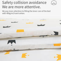 Protector de cuna Chichonera Para bebé, barrera envolvente Para cama infantil, cojín Para recién nacidos, cuna trenzada - details 2