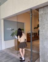 Mocasines sin cordones de ante con punta redonda para mujer, zapatos planos de piel - details 15