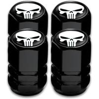 Tapa de válvula de acero inoxidable para ruedas de automóviles, tapa de válvula de metal antipolvo universal, 4 piezas - details 0
