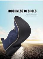 Zapatos Casuales de Oxforde Azul Talla Grande 38-48 Zapatos de Vestir Transpirables de Lujo para Hombres - details 7