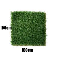 Césped artificial lare de 100x100cm, plantas falsas arden para exteriores, PAISE, valla enineerin, DIICOLE, decoración del suelo del hogar y - details 3