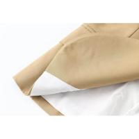 BUNO-Conjunto de 2 piezas con bolsillos para mujer, pantalones con cuello en V, sin mangas, chaleco de una sola botonadura, con cremallera, a la moda, verano, 2025 - details 10