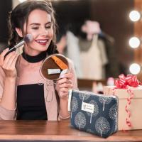 Bolsa de Cosméticos de Lona Suave Organizador de Viaje con Diseño de Oso - details 3