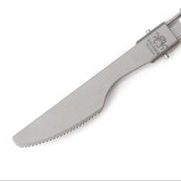 Tenedor Plegable de Titanio Medio Pulpido Portátil para Exteriores Ideal para Senderismo, Picnic y Acampada - details 10