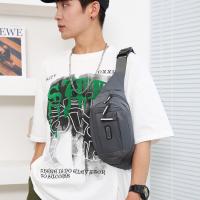 Riñonera multifuncional impermeable para hombre, bolsa de nailon de gran capacidad para correr, cinturón ajustable y portátil - details 3