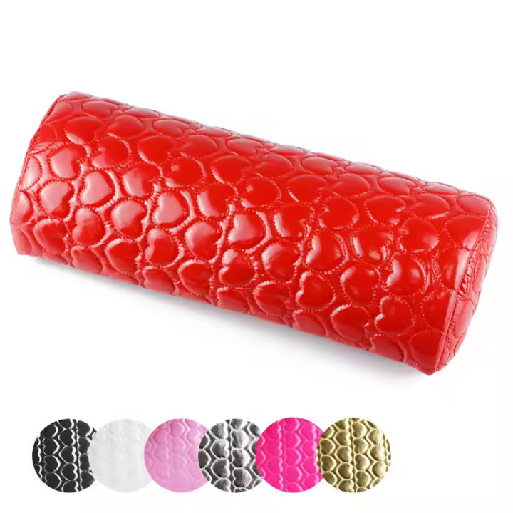 Cojín de Moda para Uñas con Soporte de Mano en Cuero PU Suave Almohadilla para Apoyar las Muñecas Herramientas de Manicura para Salón - 1