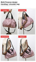 Bolsa de Fitness para Mujer Bolsa de Yoga para Gimnasio Tote Gran Capacidad Bolsa de Hombro Único Bolsa de Deporte Casual para Viajes y Natación Resistente al Agua Material de Nylon - details 5