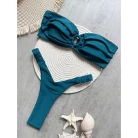 Microbikini con Push-Up para mujer, traje de baño Sexy para mujer, conjunto de Bikini brasileño con Tanga, trajes de baño, ropa de playa 2024 - details 1