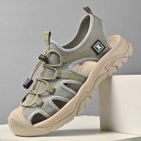 Sandalias Hechas a Mano para Hombre Transpirables, Antideslizantes, Adecuadas para Exteriores, Resistentes a la Desgaste, Zapatos de Sendero - details 2