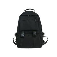 Mochilas Negras de Gran Capacidad Unisex, Estilo Harajuku, Bolso de Viaje para Hombres y Mujeres - details 0