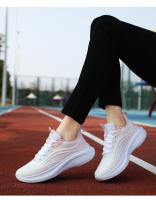 Nuevos zapatos deportivos, zapatos para correr ligeros tejidos con mosca para parejas de hombres, zapatos para caminar de suela blanda, zapatos de viaje para mujeres - details 3