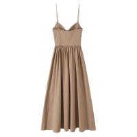 Vestido largo y cansado con tirantes, estilo europeo y americano, novedad verano 2025, temperamento - details 3