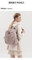 Mochilas al aire libre para mujer Mochila multifuncional para mujer con puerto de carga externo Mochila impermeable Bolsas de viaje para senderismo Preciosa moda Rosa - details 13