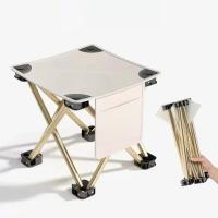 Taburete plegable al aire libre, silla de Camping súper ligera portátil, silla plegable, banco de pesca - details 1