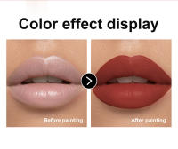 Handaiyan8 Color Mate Lápiz Labial Impermeable Antiadherente Taza Fácil Terciopelo Lápiz Labial Maquillaje Lápiz Labial - details 2