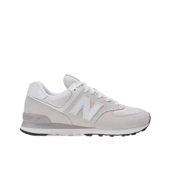 574 Blanco Gris Hombre U0026 Mujer Zapatos de trabajo genuinos - 1