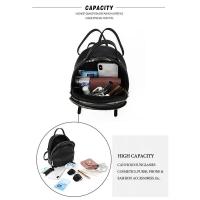 Mini bolso negro clásico de pequeña capacidad Mochila práctica y duradera Mochila de lujo de alta gama - details 4