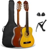 Pack de guitarra clásica española de tamaño 3/4 para niños XF de 3rd Avenue, Guitarra acústica con cuerdas de nylon, funda de transporte, cejilla y púas, Azul - details 22