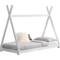 Cama para niños pequeños Cama Infantil 160 x 80cm Estructura Tipi de Madera Pino Color Pino Natural - details 57