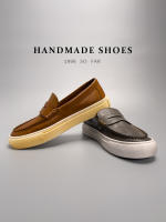 Cuero lavado al agua, primera capa de cuero de vaca, zapatos de hombre hechos a mano, estilo vintage. - details 41