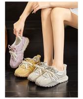 Zapatos Deportivos de Cuero Genuino para Mujer Forrest Gump Plataforma de Primavera 2025 - details 0