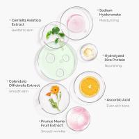 Crema de protección solar Sakura SPF50 Set de aislamiento facial hidratante e iluminador - details 4