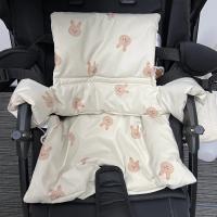 Cojín portátil para silla de comedor de bebé, bonito diseño de animales, cómodo cojín de asiento suave, forro de asiento antideslizante para niños - details 10