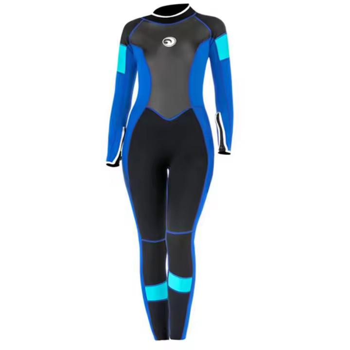 HISEA Traje de Buceo de Neopreno para Mujeres Pieza Unica Ajustada Anti Fricción para Natación y Pesca Traje de Surf de 3mm con Cierre de Cremallera - 1