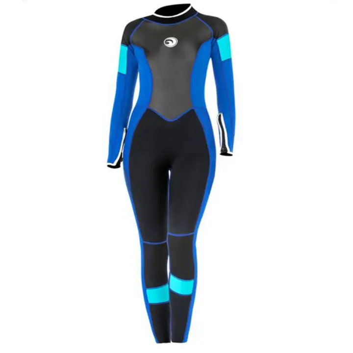 HISEA Traje de Buceo de Neopreno para Mujeres Pieza Unica Ajustada Anti Fricción para Natación y Pesca Traje de Surf de 3mm con Cierre de Cremallera - 1