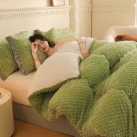 Manta de Cama Super Cálida para Otoño Invierno Suave y Cómoda con Calidez Forro de Edredón de Piel Sintética Antiestático - details 16