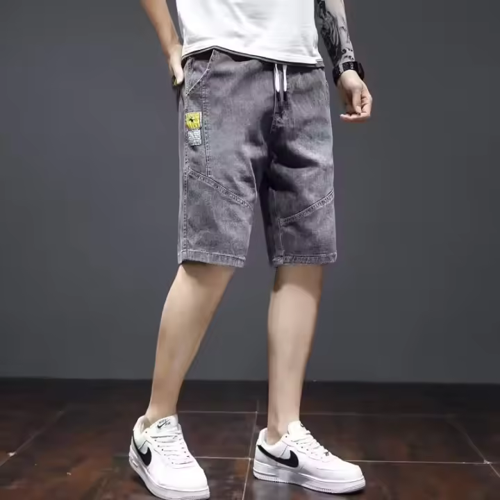 Pantalones cortos de mezclilla de verano para hombre. - 1