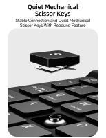 Funda para XiaoMi Pad 6 Pro, 11 ", 2023, teclado español, ratón inalámbrico, teclado táctil, tableta, portalápices - details 5