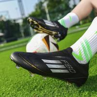 Botas de Fútbol de Caña Alta Zapatos de Entrenamiento Antideslizantes para Hombres y Niños - details 15