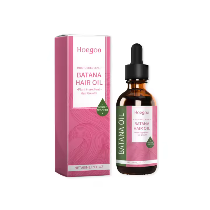 El aceite esencial Batana Care es suave y brillante, con cabello voluminoso, fuerte y esponjoso que cuida el cuero cabelludo. - 1