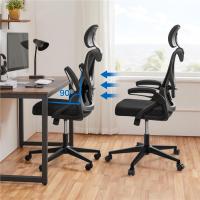 Silla de Oficina Ergonómica Silla Reposabrazo Ajustable Silla Oficina Trabajo con Reposacabeza Silla Giratoria Rosa - details 24