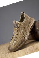 Nuevo Modelo 2025 Zapatos De Senderismo Transpirables De Malla Para Hombre, Zapatillas Deportivas Antideslizantes Para Exteriores, Escalada, Calidad De Lujo, Verano - details 12