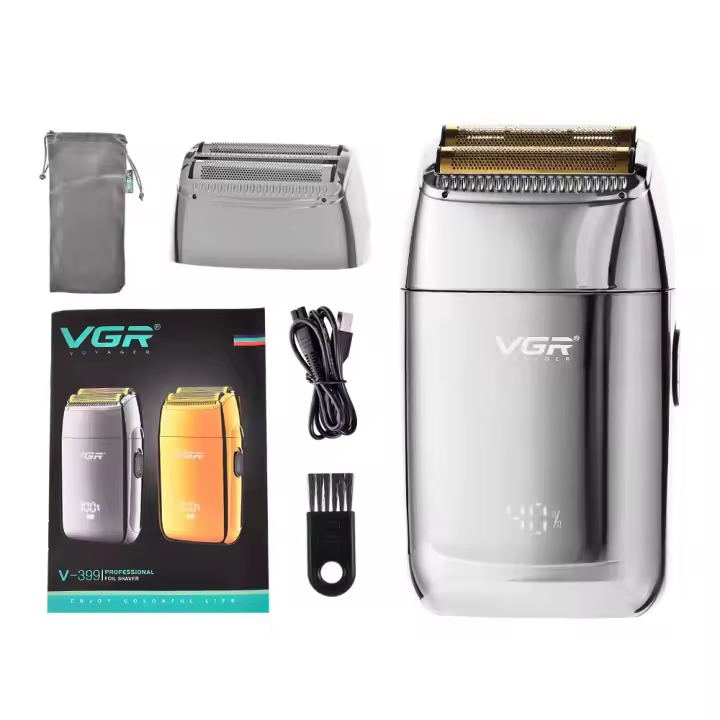 Afeitadora Eléctrica Profesional Portátil Mini Afeitadora de Barba para Hombres - 1