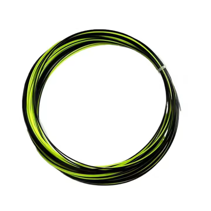Cuerda elástica colorida para bádminton, cuerda de bádminton colorida de 0,73mm, duradera, línea de raqueta colorida de colores surtidos - 1