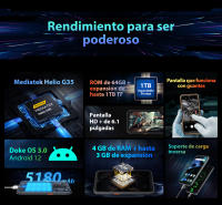 Blackview BV5200 Pro Teléfono Robusto Android12 con Pantalla Táctil de 6.08", Procesador Octa Core, Batería de 5180mAh, Reconocimiento Facial, Conector USB Tipo-C, Almacenamiento de 4GB 64GB - details 13