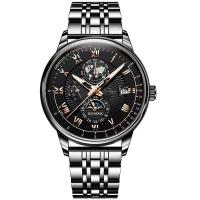 Reloj reloj de cuarzo ultra fino a prueba de agua brillo calendario - details 0