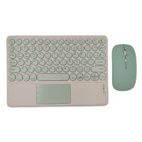 Teclado y ratón inalámbricos para iPad, conjunto combinado con Bluetooth, español, para Android, IOS, Windows y Tablet, 9. ª generación - details 6