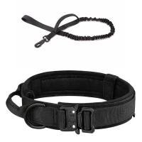 Collar táctico duradero para perros Conjunto de correa ajustable para mascotas, accesorios de entrenamiento para perros medianos y grandes, pastor alemán - details 23