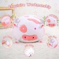 Peluche Kawaii 20CM Vaca Fresa Almohada de Abrazando Juguetes de Animales Lindo Dormir fluffie stuffiez Cojines - details 7
