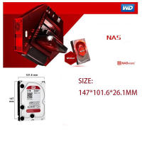 Western Digital RED 3TB HDD Disco duro de almacenamiento en red con 5400 RPM Interfaz SATA III - details 0