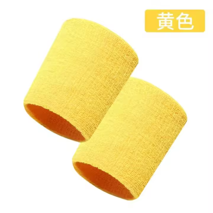 Pulsera de Deporte de Sudor 2Pcs Para Tenis y Bádminton Diadema de Apoyo para Muñeca de Gimnasio - 1