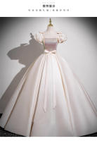 Elegante Vestido de Princesa de Cumpleaños de Lujo Ligero Ceremonia Francés Champán para Mujeres 2025 - details 2