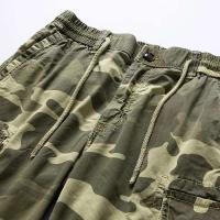 Pantalones cortos casuales de algodón de verano con múltiples bolsillos para hombre, pantalones cortos para correr transpirables para hombre - details 7