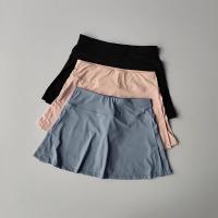 Falda Deportiva de Yoga de Cintura Alta con Doble Capa Nylon Exterior, Abrigo de Nylon Interior - details 0