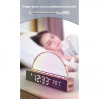 Reloj Despertador Inteligente de Color Dazzle Luz Ambiental en Stock Despertador de Iluminación y Decoración - details 2