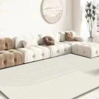 Alfombra de salón, algodón y lino, imitación gruesa para habitación, dormitorio, cocina - details 8